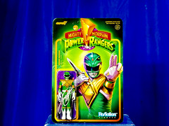 Super7 ReAction Figures Mighty Morphin Power Rangers Signed by Jason David Frank