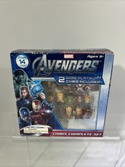 Marvel Avengers Chibis Complete Set Figures (2012) – Bulls i Toy – Sealed #ML