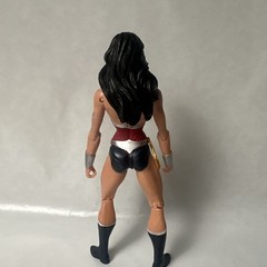 Wonder Woman DC Action Figure Plastic Red/Blue/Black/Silver Comic Hero
