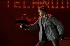 NECA The Terminator T-800 Action Figure Interchangeable Heads Hands + Guns