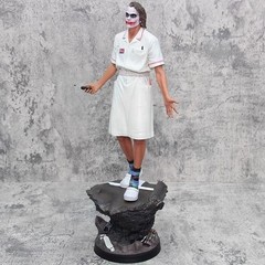 Dark Knight Joker Nurse 54cm Statue Heath Ledger DC Movie Collectible Figure