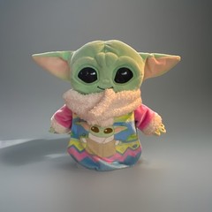 Both! Disney Star Wars The Plush Multicolor Polyester Fiber Mandalorian