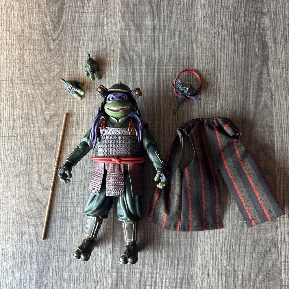 TMNT NECA Samurai Donatello Movie 3 Turtle Figure
