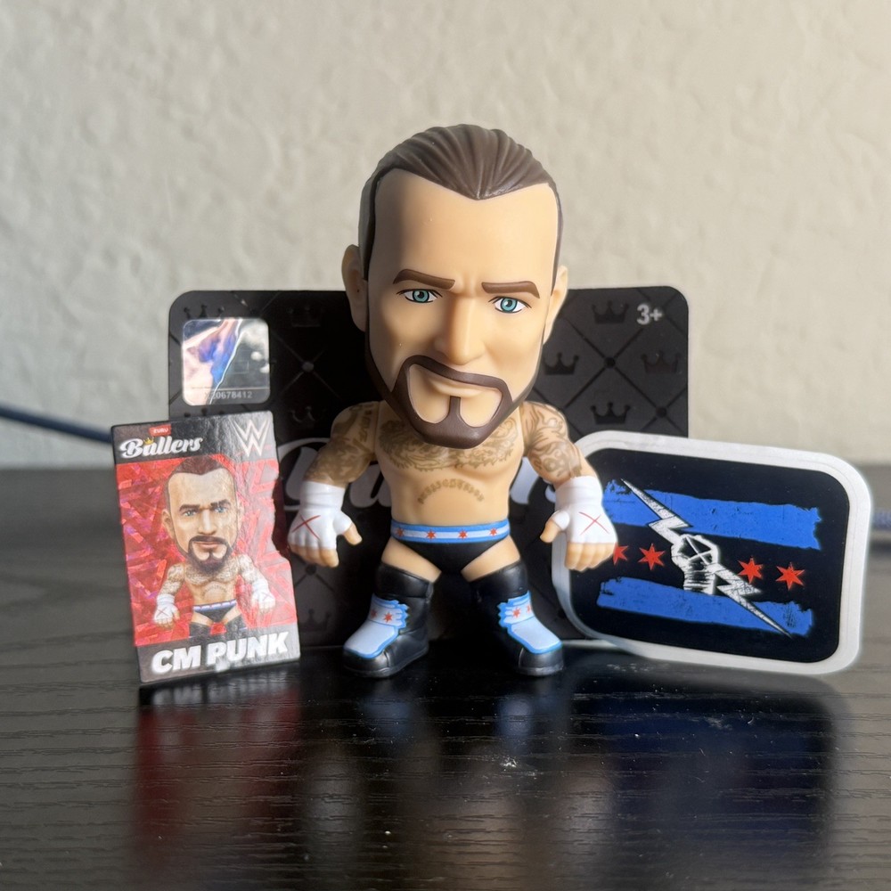 CM Punk WWE ZURU Ballers Wrestling Blind Bag Figure Opened Target Exclusive 2026
