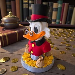 Scrooge McDuck DuckTales Cartoon Collectible Bust