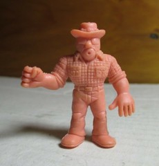 80’s M.U.S.C.L.E. Men Kinnikuman Flesh Color 2″ Shyaneruman Figure #155 Mattel
