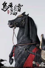 303TOYS MP015 1/6 THREE KINGDOMS – BLACK CLOUD ON SNOW, THE STEED OF ZHANG FEI