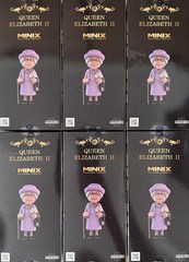 Minix Collectible Figure Queen Elizabeth II (Case Of 6 Factory Sealed)