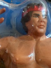 Wrestling Superstars LJN Toys WWF 1985 Ricky Steamboat Seal DAMAGE
