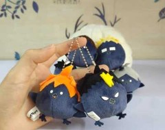 Japan Anime Haikyu Haikyuu Crow Plush Doll Plush Toy Keychain Keyring Cosplay