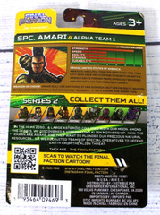 3 Final Faction Steel, Amari, Shift Alpha Team 1 ~ 3.75″ Action Figures
