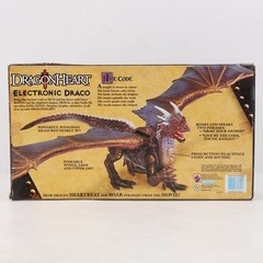 1996 Kenner DragonHeart Electronic Draco The Dragon Light & Sound Toy With Box