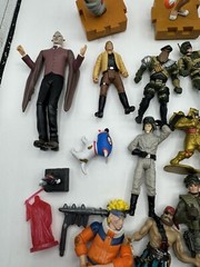 Vintage Lot Of Misc 1990s And 2000s Figures And Parts