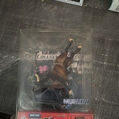 Breyer CollectiBull Mudslinger Bull Figure w/ Display Base & Stand, Multicolor
