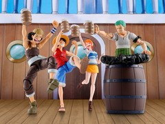 Party Set – The Straw Hat Crew – “One Piece”, Tamashii Nations S.H. Figuarts
