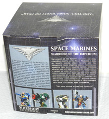 SIDESHOW WARHAMMER 40K SPACE MARINES BROTHER RHAMIEL NEW GEM WARRIORS S4