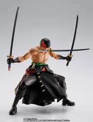 Bandai S.H.Figuarts One Piece： Roronoa Zoro The King of Hell Action Figure