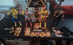 WWE Mattel Legends series #24 Faarooq x2 w/chase hulk hogan kurt angle the who