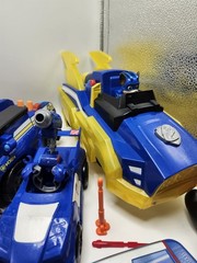 Huge Paw Patrol Vehicle Figure Toy Lot Chase Marshall Rubble Skye Boat Mission
