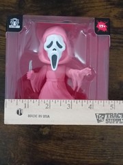 4.5″ PINK + BLOODY GHOST FACE SCREAM Bobblehead CultureFly Horror Icon Halloween