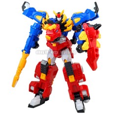 Toys MiniForce Super Dino Power FORCE TRIG Triceratops Rider Robot Knight Figure