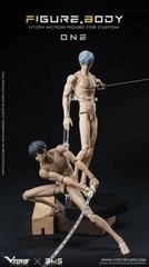 VTOYS X BMS VB002 1/12 Male Pale Flexible Jointed Body &Head Doll For 6″Figure
