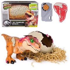 Jurassic World Primal Hatch Interactive Toy Dinosaur & Egg, Hatch & Train NEW