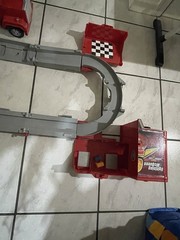 Disney Cars Super Track Mack Transforming Truck Racetrack SHELL ONLY Incomplete