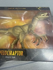 Mattel Jurassic Park Amber Collection Retired Velociraptor Lot JP3 Big One Tiger