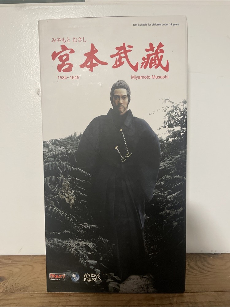 Crazy Owners Miyamoto Musashi 1584 – 1645 1/6 Scale 12″ Action Figure