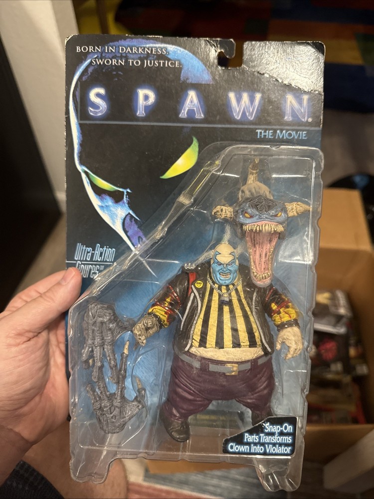 NEW Spawn the Movie Ultra Action Figure CLOWN 1997 McFarlane Toys #11101