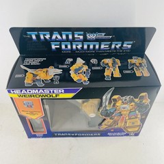 Transformers G1 Decepticon Headmaster Weirdwolf Figure Transforming Toy Reisue