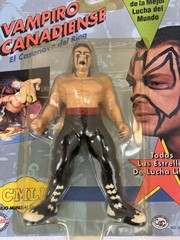 New 1992 CMLL OSFTM Vampiro Canadiense Wrestling Figure Mexico Luchadores