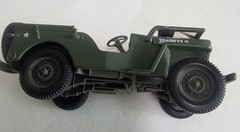 Vintage Beetle Bailey 1/32 Willys Jeep Military Vehicle