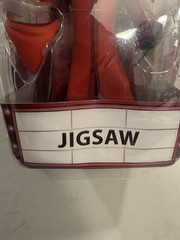 NECA Toony Terrors Jigsaw Red Robe Variant John Kramer Saw Killer Figure