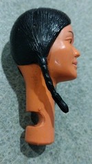 1960’s-70’s Marx Johnny West Princess Wildflower Head Good Cond #1