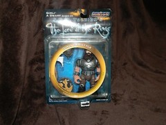 1999 Toy Vault Lord of the Rings LOTR Gimli in Battle Figure NEW