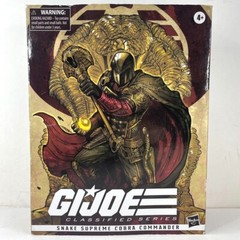G.I GI Joe Classified Series Snake Supreme Cobra Commander 6″ Action Figure Toy