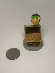 Disney Jake And The Neverland Pirates Skully Parrot On Chest 2.5″ Figure RES041