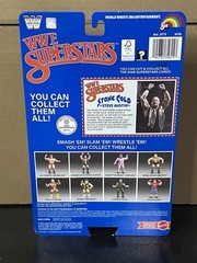 SET of LJN WWE Superstars Series Wave 2 Black Card Warrior Ventura Bundy Austin