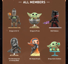 POP MART Star Wars The Mandalorian Series Confirmed Blind Box Figures Toy Gift