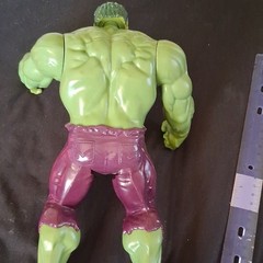 Marvel Hulk Action Figure 12 in Green Purple Hasbro 2013 Model A4810