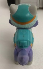 Paw Patrol Everest Arctic Rescue Dog Toy Figure w Snowmobile Husky Spin Master