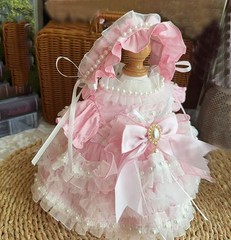 New For Plush toy 10cm 15cm 20cm 40cm Doll Clothes Dress Hair band Dress Up