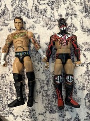 WWE 18 Piece Action Figure Lot (All Loose) Wwf WCW Lesnar Punk Giant Finn Cena
