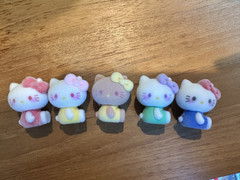 Mini Hello Kitty Figures 5cm Cute Gift DIY Decor Toys Sitting and Standing set