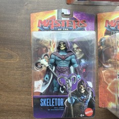 Lot Of 3 2026 MOTU Movie Core Figures Mekaneck Skel Knight Skeletor In Hand Now