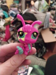 1x Worm #219 LITTLEST PET SHOP BLACKLIGHT EXCLUSIVE UNRELEASED OFFICIAL FIGURE