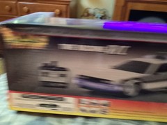 Hollywood Rides: Back to the Future DeLorean Time Machine RC (R/C) 1:16 Car 🆕