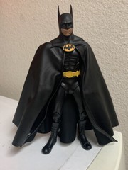 custom batman keaton 1/9 Beast Kingdom leather wired cape NOT FIGURE